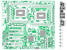 Вычислительный модуль «E8C-EATX» (ЛЯЮИ.469555.092) — внешний вид, схема, вид сверху и сзади